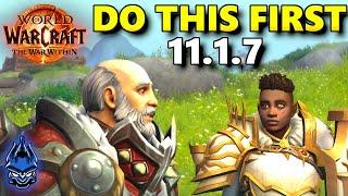 MAX Out Your Rewards - How To Get Everything Quick In 11.1.7 - Samiccus Discusses & Reacts