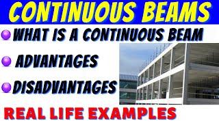 WHAT ARE CONTINUOUS BEAMS