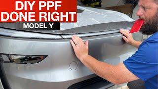Tesla Model Y Refresh - Easiest DIY PPF For New Model Y Juniper (Easier Than Old Model Y!!)