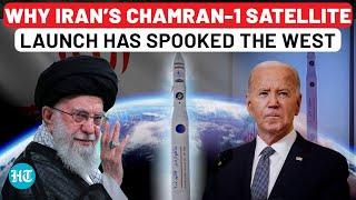 Iran’s Chamran-1 Satellite Linked To Its Ballistic Missile Program? West In Panic Mode | Gaza War