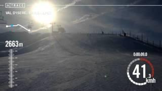 Trace: Skiing - selina ahmed at Val d'Isere