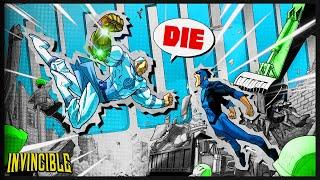The Entire Invincible VS CONQUEST Fight | Invincible Season 3 vs Comics EXPLAINED