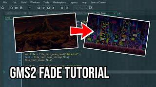 The Easiest Fade Effect In GMS2 Tutorial