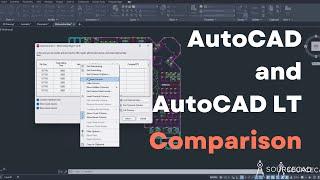 AutoCAD and AutoCAD LT difference - Feature comparison