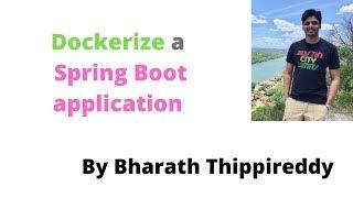 Dockerize Spring Boot Application - Step 5 Launch a MySql Docker Container