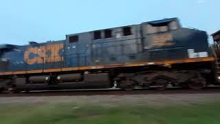 Empty coal man as U341-26 flys by the diamond through pembroke with 110 empties