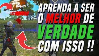 AS 4 MELHORES FORMAS DE TREINAR NO FREE FIRE !!