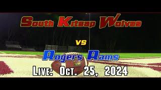 SKHS Wolves Football vs Rogers Rams - October 25, 2024