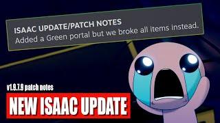 New Isaac v1.9.7.9 Update-Patch Notes for Repentance+