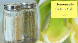 How To Make Celery Salt