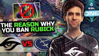 Reason Why You Should Ban Rubick vs Team Secret - YapzOr Rubick Perspective vs EG - EPIC Dota 2