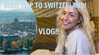 SOLO HOLIDAY TO… SWITZERLAND  FULL VLOG!