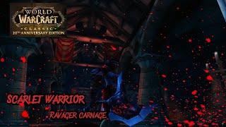 Scarlet Warrior - Ravager Tanking in SM Cathedral & Armory - Wow Classic Fresh