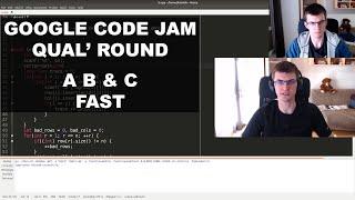 A B C Explained | Screencast of Google Code Jam 2020 Qual Round