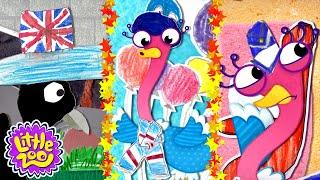 Olive The Ostrich Travels the World!  | Olive the Ostrich | Cartoons for Kids | Little Zoo