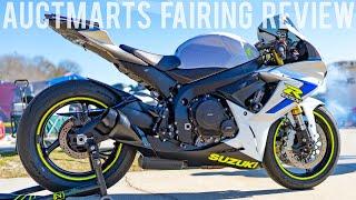 GSXR Wrecked Bike Rebuild - Auctmarts Fairing Review