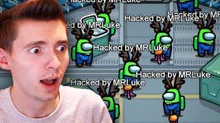 ACHEI O HACKER IMPOSTOR!!! - Among Us