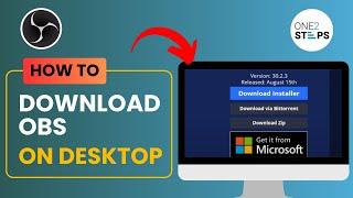 How to Download OBS Studio | Install OBS for Streaming and Recording 2024