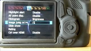 Tutorial on (Manual Mode) menu on the Canon 60D Tutorial video 5