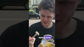 Harridon Web Tries the Worst Fish & Chips?! Surprising Goo Curry Sauce!  #HarridonWeb #FoodReview