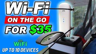 Cheap &  Portable 4G LTE Modem ZTE MF79U Complete Review, Setup & Testing