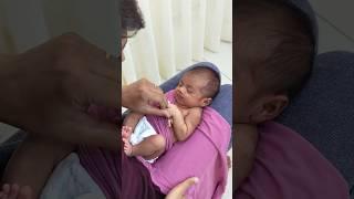Watch This Baby Get Wrapped in 30 Seconds  #shorts