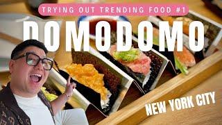 Trying Out Trending Food in NYC #1 | Domodomo New York Japanese Cuisine Adventure