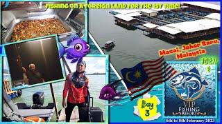 VIP Fishing Resort, Masai, Johor Baru, Malaysia (Day 3) | Fishing in Malaysia | Singapore | 2023