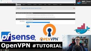 pfSense 2.4 OpenVPN einrichten und erklärt #deutsch #howto #tutorial