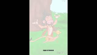 jaggu as HANUMANJI 🫶 digital drawing #art #digital #digitaldrawing #hanuman #hanumanji #viral