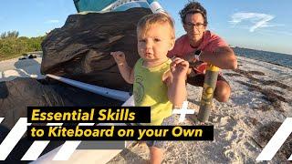 5 Essential Skills to Practice Kiteboarding on Your Own