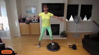 Strength & Balance Workout: Full Body Session with Horizon Balance Trainer & Triform Kettlebell