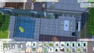 my friend singing a song in low quality but im playing sims