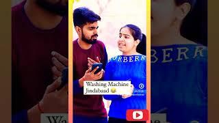 Washing Machine Jindabaad Dushyant & Priyal Kukreja New Comedy Mx TakaTak Viral Comedy Video 
