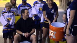 ALS Ice Bucket Challenge: Cambridge Ice Hounds Edition