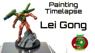 Painting Time Lapse - Lei Gong from Aristeia!