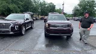 Comparison Video on a 2020 Hyundai Palisade vs. 2020 Kia Telluride Oxmoor Hyundai in Louisville, KY