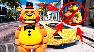 Sleep FREDDY ADVENTURES OF ANIMATRONICS FNAF Animation CARTOON GAME for Children GTA 5 MUlti Pulti