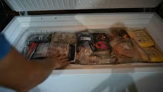 Review of our SunDanzer DC Freezer. Solar 12 volt/ 24 volt solar off grid deep  freezer