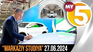 "Markaziy studiya" ko'rsatuvi 27.06.2024