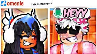 Girl VOICE TROLLING THIRSTY PLAYERS ON ROBLOX OMEGLE.. ( hilarious )