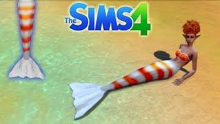 LionFish Mermaid Tail - Sims 4 Mermaid CC