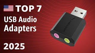 TOP—7. Best USB Audio Adapters 2025