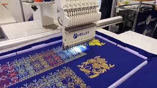 How does the embroidery machine Velles?  Kyiv, Ukraine