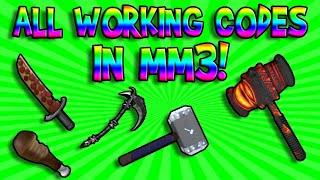 ALL WORKING CODES IN MURDER MYSTERY 3! *2021 WORKING*