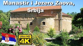 Monastery and Lake Zaova, Serbia - Manastir i Jezero Zaova, Srbija - 4K / Ultra HD