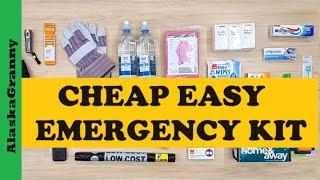 Cheap Easy Emergency Kit...DIY Disaster Catastrophe Essentials