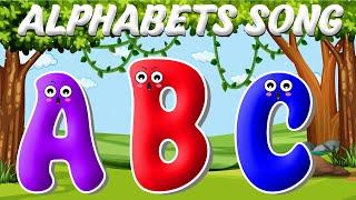 ABC Phonic Song - Toddler Learning Video Songs, A for Apple, Nursery Rhymes, Alphabet Song for kids