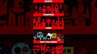 Incredibox Sprunki Abgerny VS Tooniverse VS Donki VS Happy Tree Friends *MIX HORROR VERSION*
