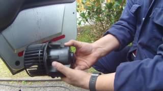 How to remove the Ford transit stove fan/Как снять вентилятор печки Ford transit